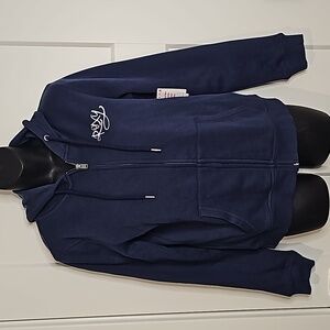NWT Roxy Evening Hike Navy Full Zip Hoodie